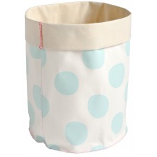 Large canvas basket - Dots Large canvas basket - Dots